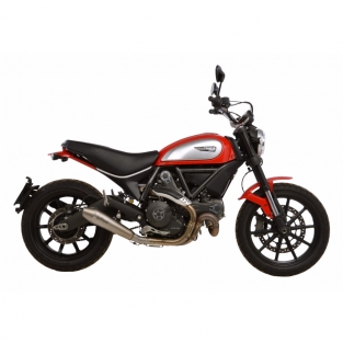 Leovince GP Style RVS Slip-on Einddemper met E-keur Ducati Scrambler 2015-2016